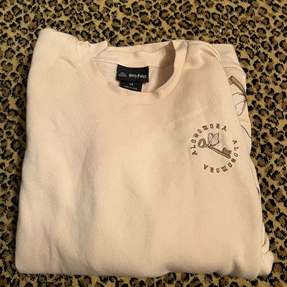 Cream Harry Potter crew neck